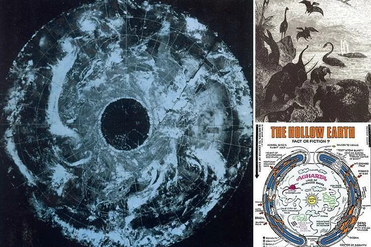 Полая земля фото Inside weird world of conspiracy theorists convinced the Earth is HOLLOW with 'a