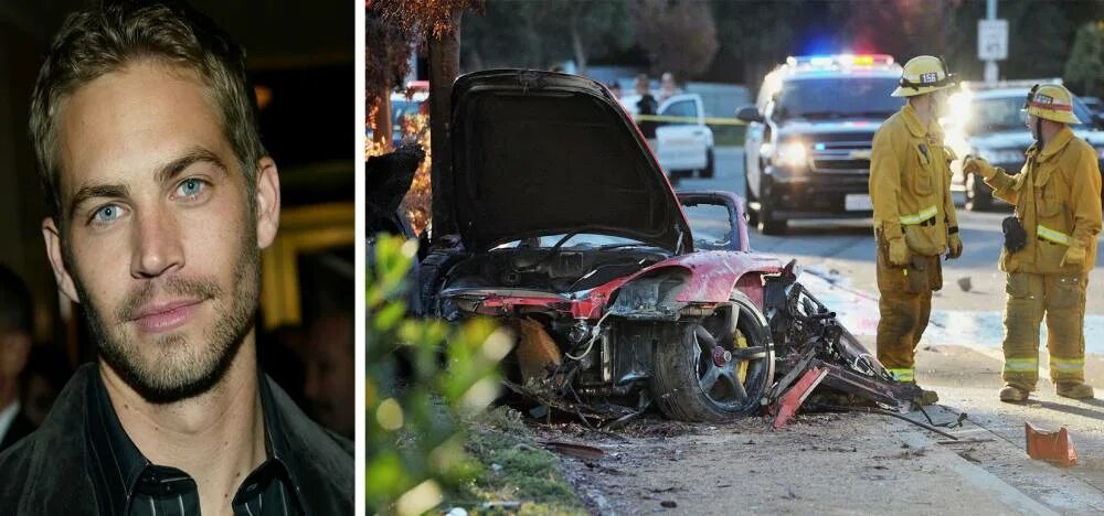 Поле уокере авария фото Paul Walker dead: Star of Fast & Furious films killed in car crash in Los Angele