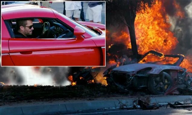 Поле уокере авария фото Paul Walker pictured in last photographs just moments before fiery crash