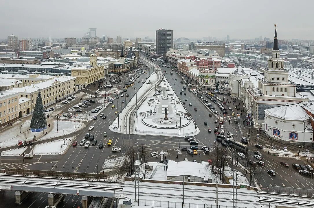 Полет комсомольская площадь 1 фото Комсомольская площадь - Узнай Москву