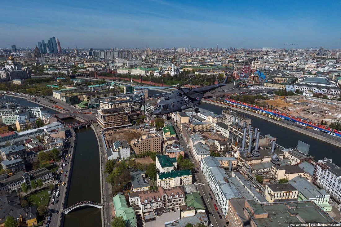 Полет над москвой фото Полеты над москвой - Фото