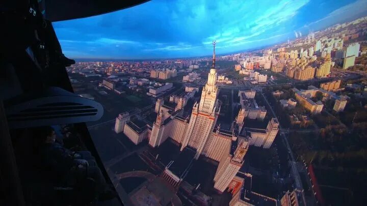 Полет над москвой зарядье фото Смотрите видео "Фильм "Полет над Москвой"" в ОК. Плеер Видео