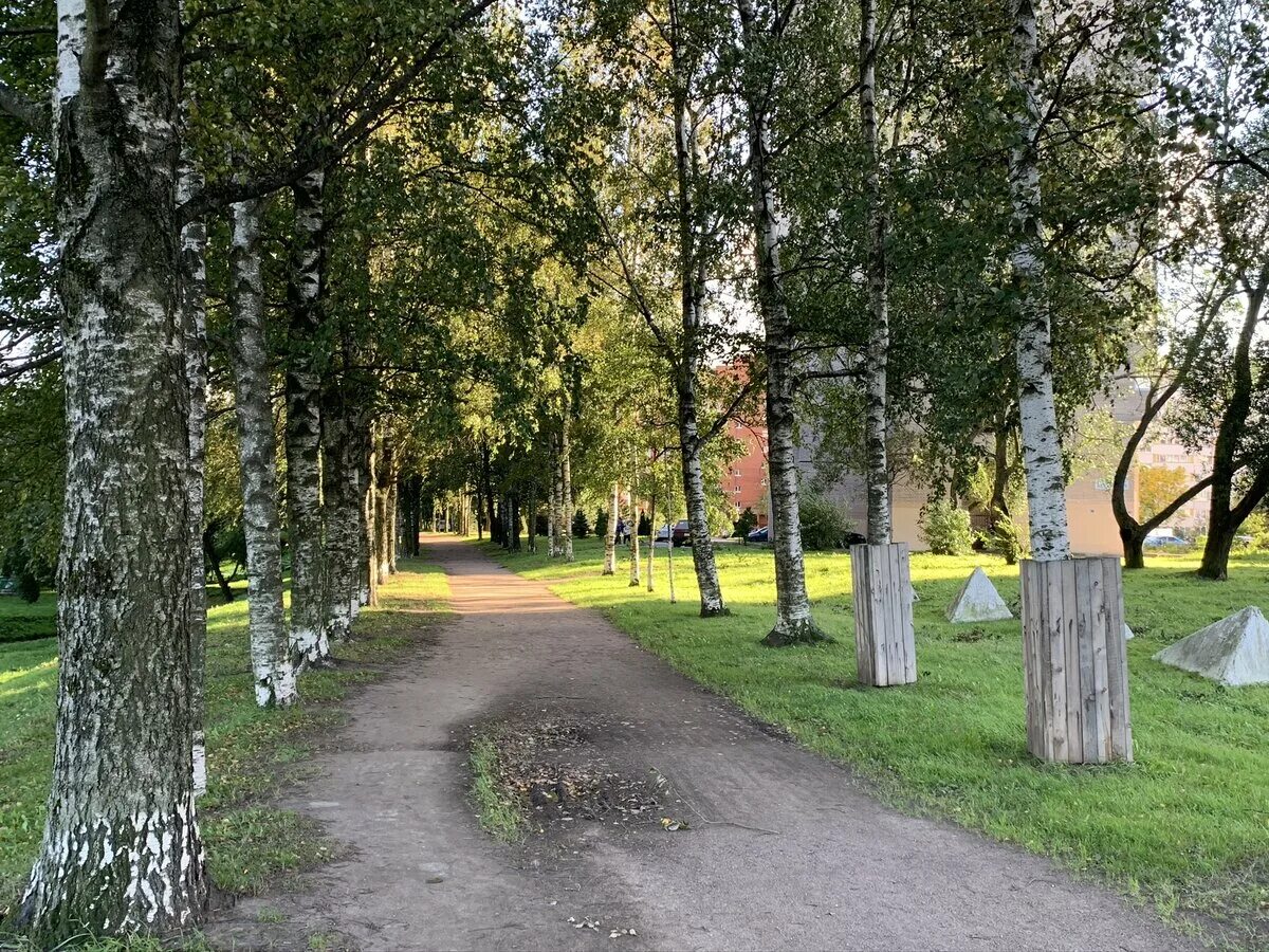 Полежаевский парк санкт петербург аллея славы фото Аллея славы на Юго-Западе Санкт-Петербурга А что в Петербурге Дзен