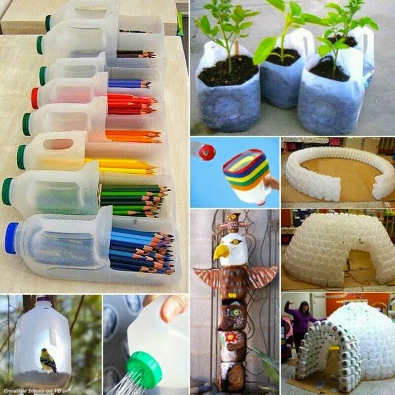 Полезные поделки своими руками для дачи Reseikling Diy plastic bottle, Recycle plastic bottles, Recycled projects