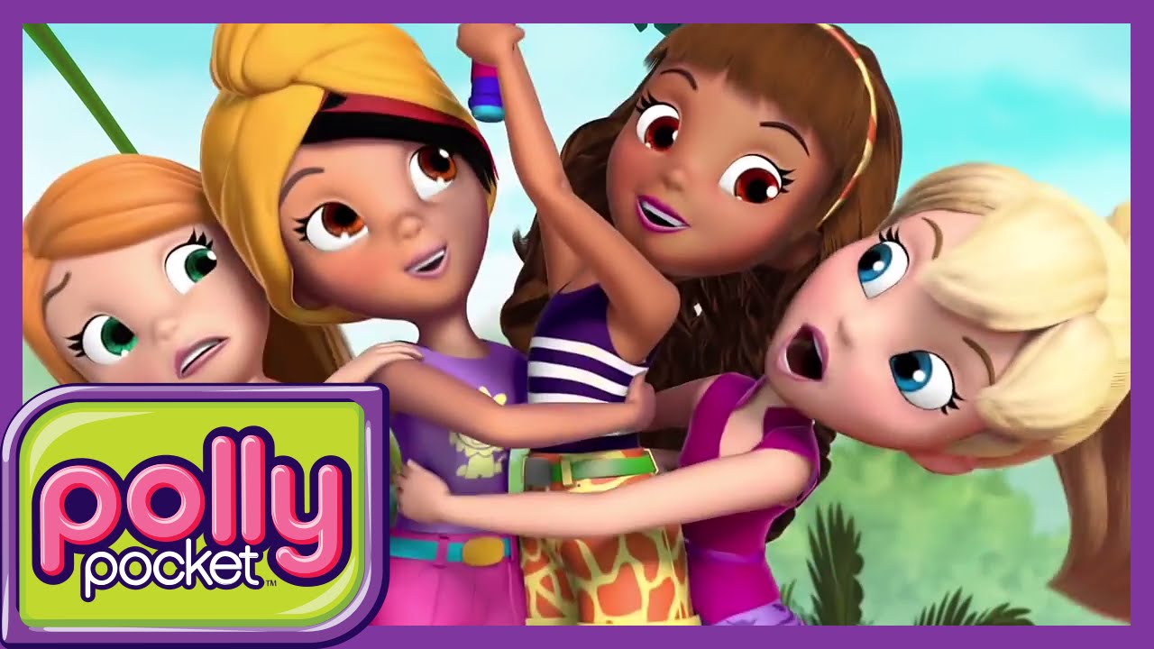 Поли из мультика с ее подружками фото Polly Pocket Full Episode Compilation 1 Hour Videos For Kids - YouTube