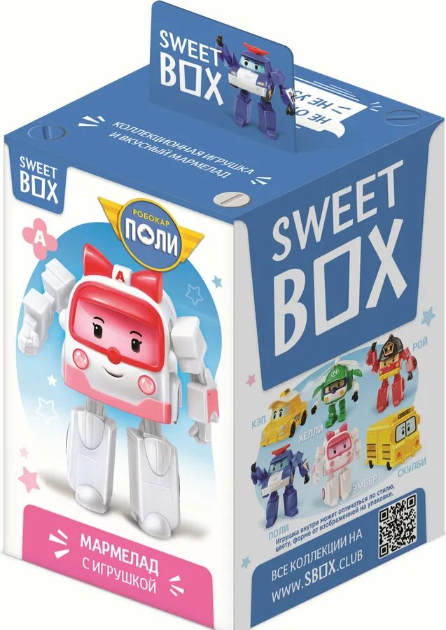 Поли свит фото Sweet Box Robocap Poli 10g - Toys Toys