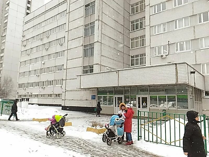 Поликлиника 214 фото Городская поликлиника № 214, поликлиника для взрослых, Елецкая ул., 14, Москва -