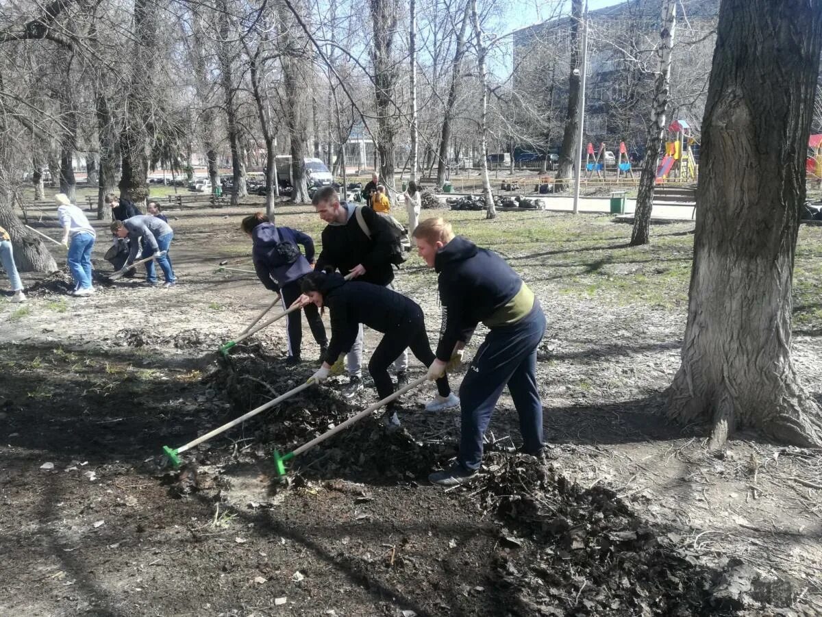 Поликлиника 3 прокопьевск субботник фото Всероссийский субботник