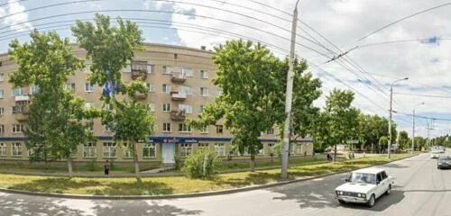 Поликлиника ул красный путь 127 фото Панорама: Стационар, больница для взрослых, ул. Красный Путь, 127, Омск - Яндекс