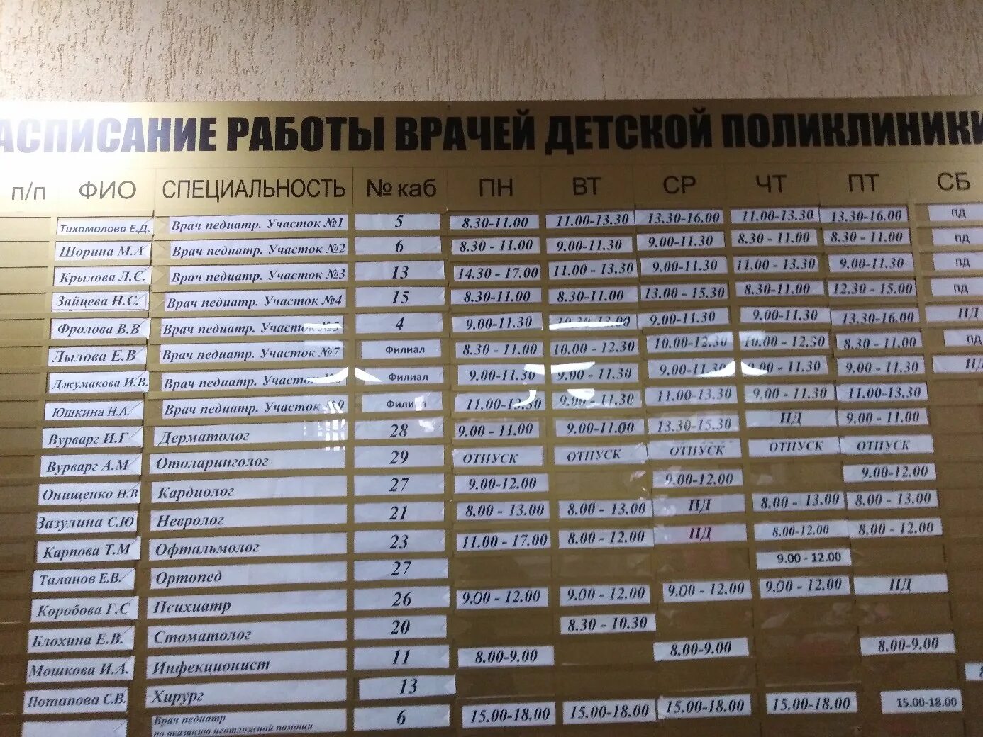 Поликлиника ул ватутина 22 4 фото 11 детский поликлиника расписание