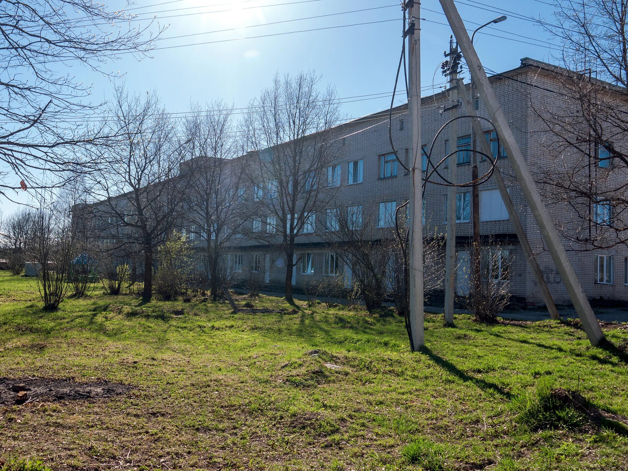 Поликлиника вохтога фото Районная больница поселка Вохтога, hospital, rabochiy posyolok Vokhtoga, Kolkhoz