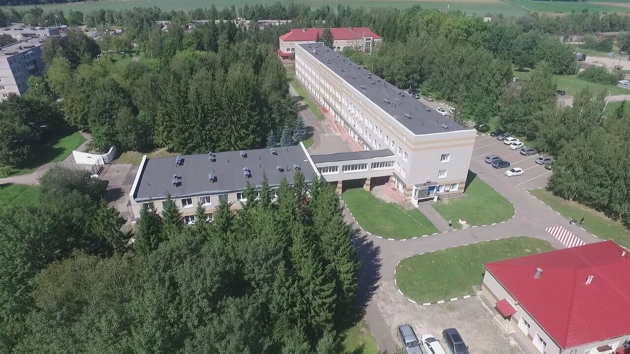 Поликлиника вороновская 25б микрорайон центральный фото Photo: Voronovskaya bolnitsa, hospital, Russia, posyolok LMS, mikrorayon Tsentra