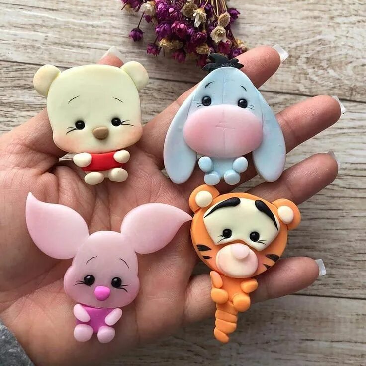 Полимерная глина для лепки поделки фото polymer clay Fimo-kunsthandwerk, Tiere aus polymerton, Töpferhandwerk