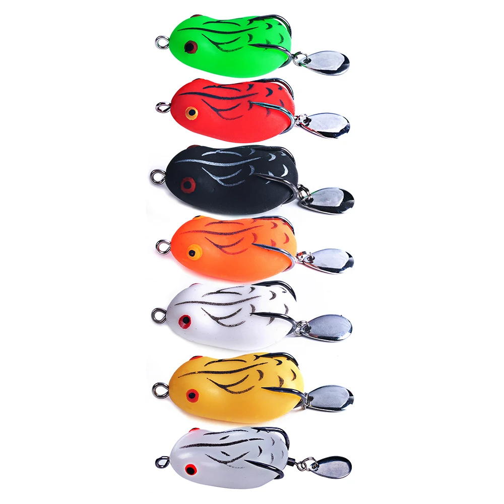 Полимерная оснастка 8g/14g Frog Soft Baits Top Water Fishing Lure Artificial Bait - Buy Fishing Bait