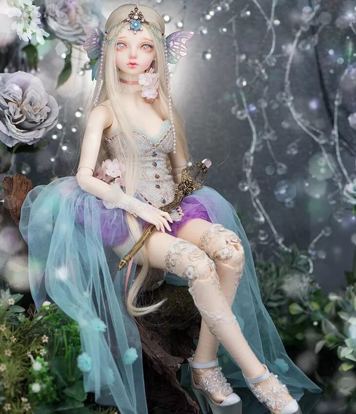 Полимерные куклы фото Купить Кукла BJD в fairyland bjd куклы feeple60 Кэрол полный пакет бабочка фея-о