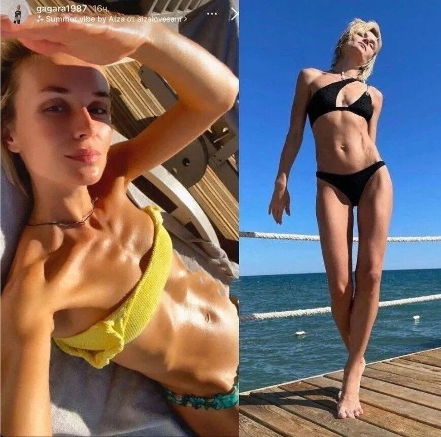 Полина гагарина сейчас фото в купальнике Polina Gagarina now more like a child with his figure, it’s sad by character 202