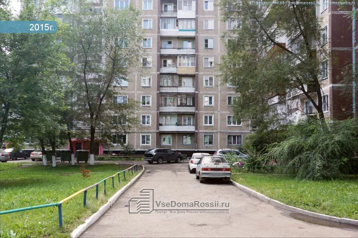 Полинка ул 40 летия победы 7 фото Novokuznetsk, 40 let Pobedy st house 5. Apartment house