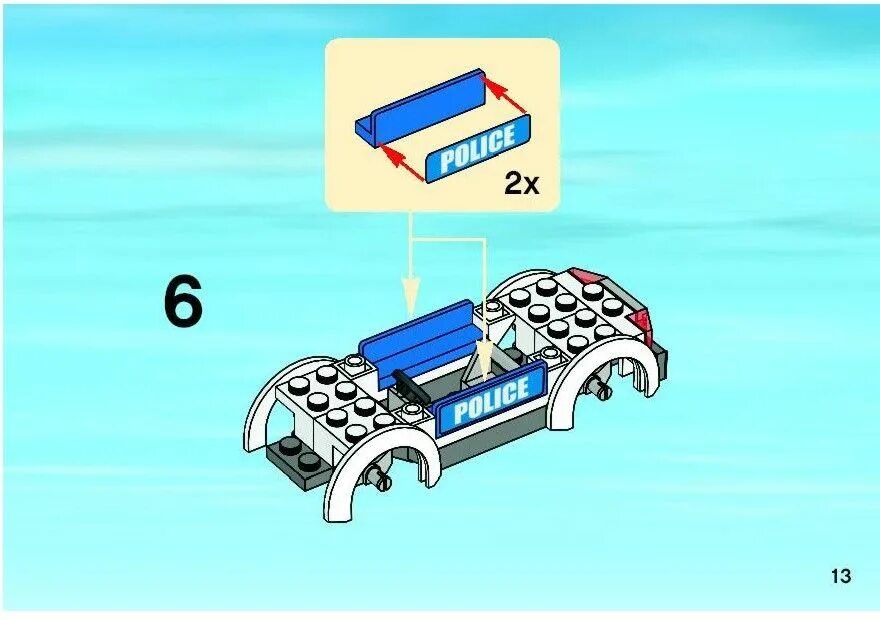 Полицейская машина инструкция по сборке orang kikir Cuka mengambang lego city police headquarters instructions menyeret 