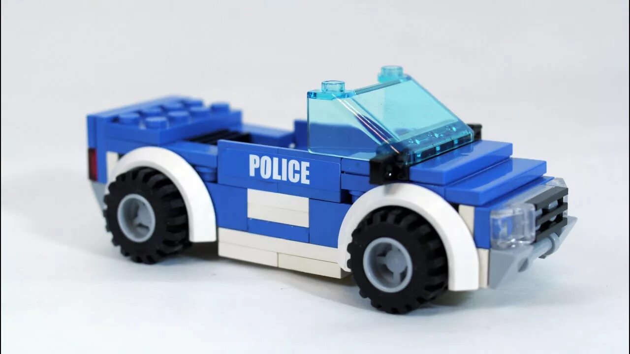 Полицейская машина самоделка How To Build: LEGO Police Car - YouTube