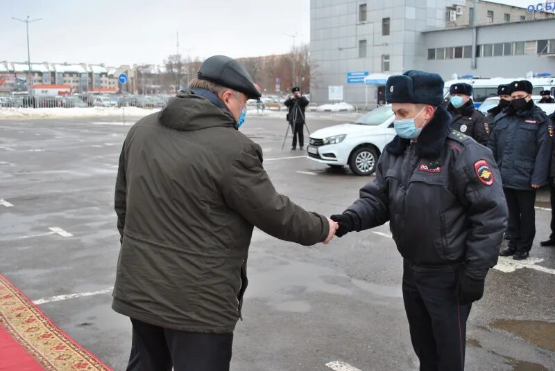 Полиция тамбов фото Автопарк тамбовской полиции пополнился 34 новыми автомобилями