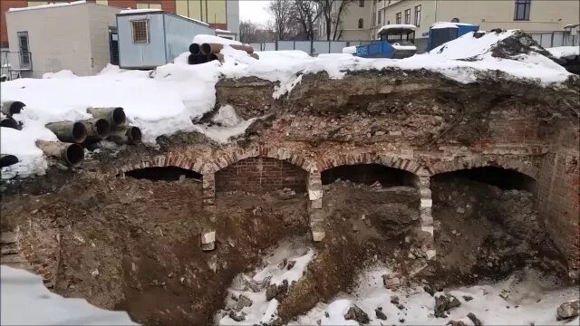 Политехнический музей раскопки фото Секретные подвалы Таганки - видео ролик смотреть на Video.Sibnet.Ru