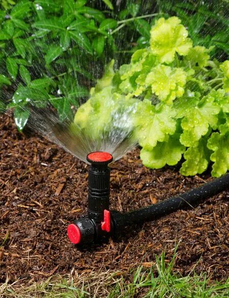 Полив дачи своими руками Above Ground Irrigation Systems for Landscaping DIY Sprinkler System Sprinkler s