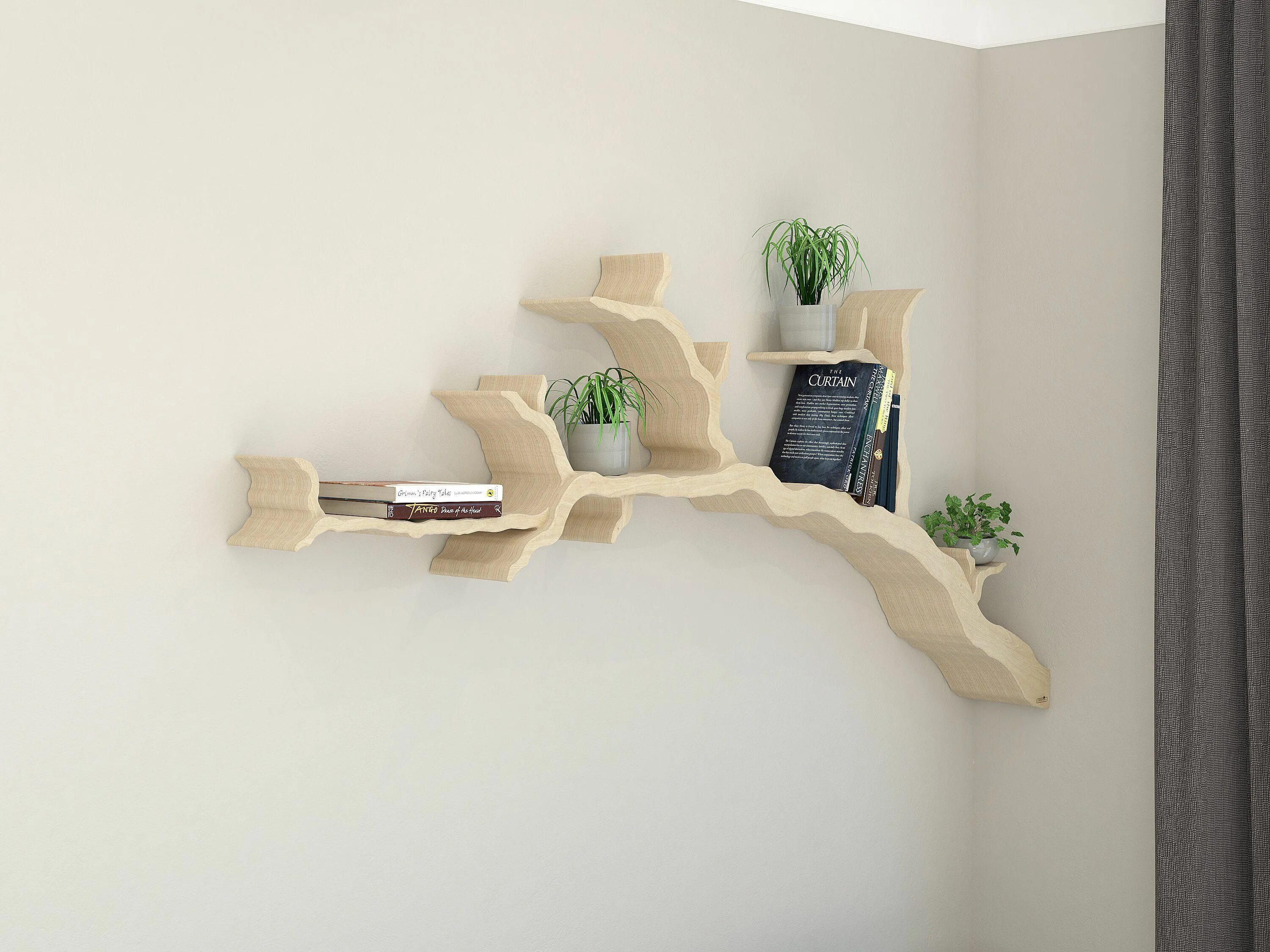 Полка дерево фото BespOakInteriors Bookshelf design, Shelves, Bookshelves