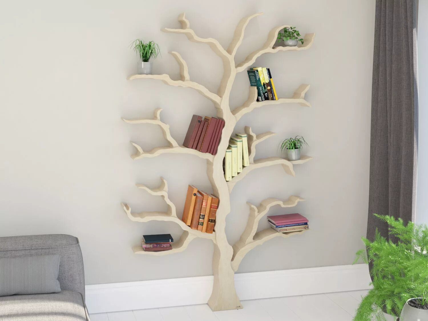 Полка дерево на стену фото tree bookcase tree bookshelf tree book shelf tree shaped bookshelf elm tree shel