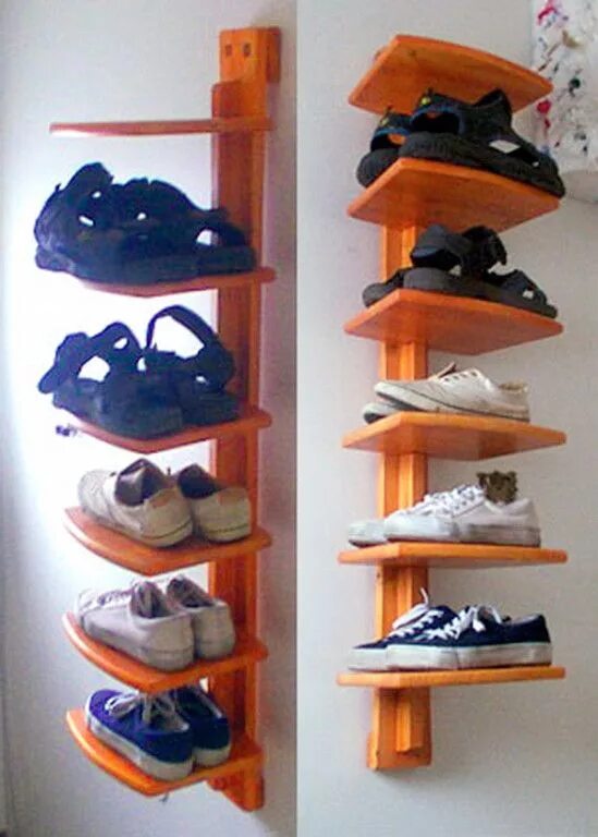 Полка для обуви своими руками фото Pin on Полезности Wooden shoe racks, Shoe rack, Shoe rack plans