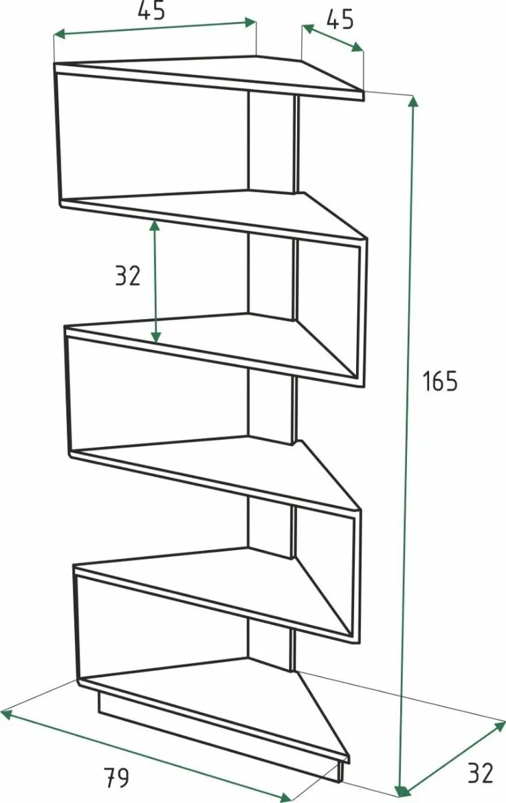 Полка ПН-3 дуб млечный - купить в Самаре по цене 1 386 руб.