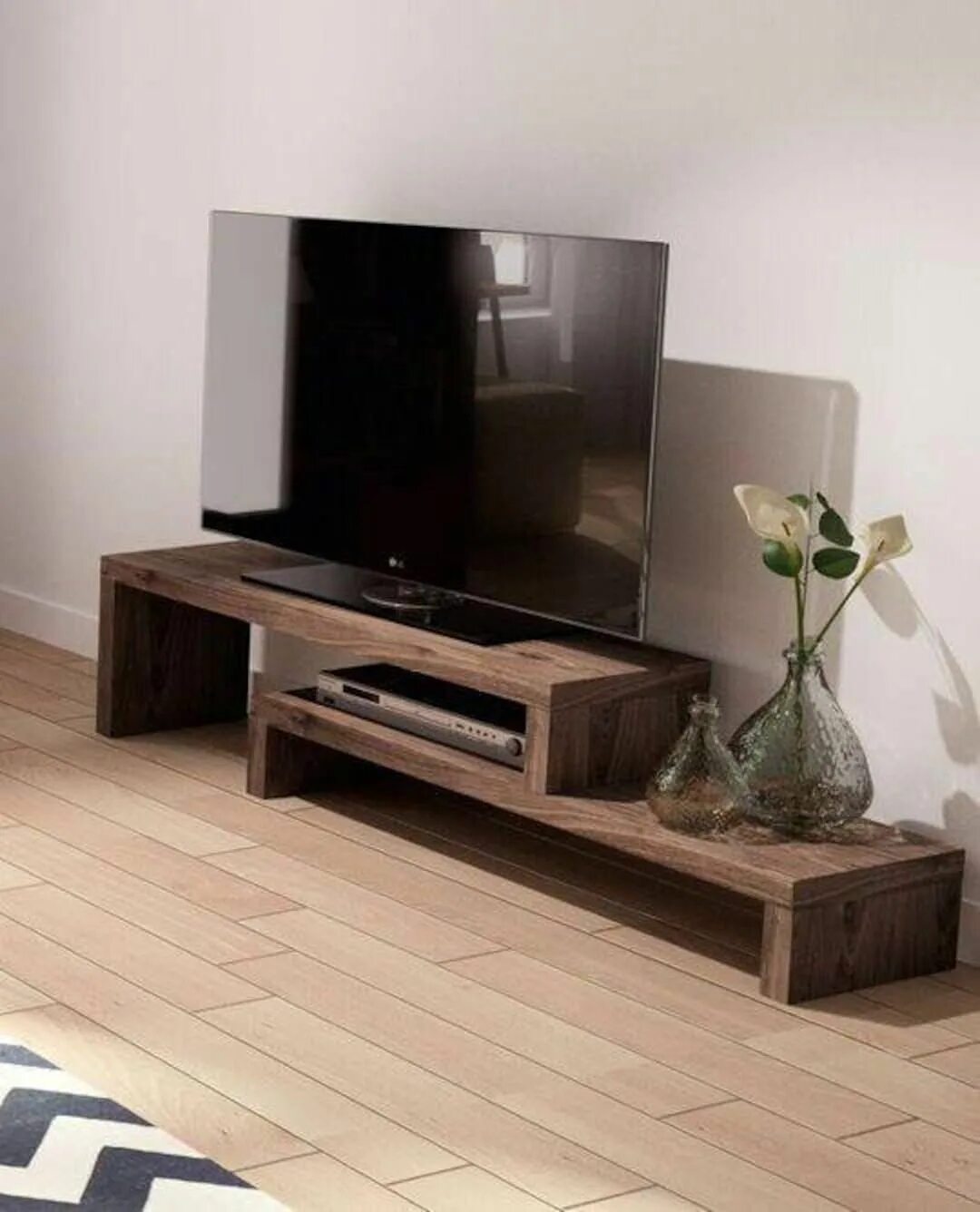 Полка под телевизор напольная фото TV Console Wooden Tv Stand Wood Tv Stand Rustic Tv - Etsy in 2023 Tv stand wood,