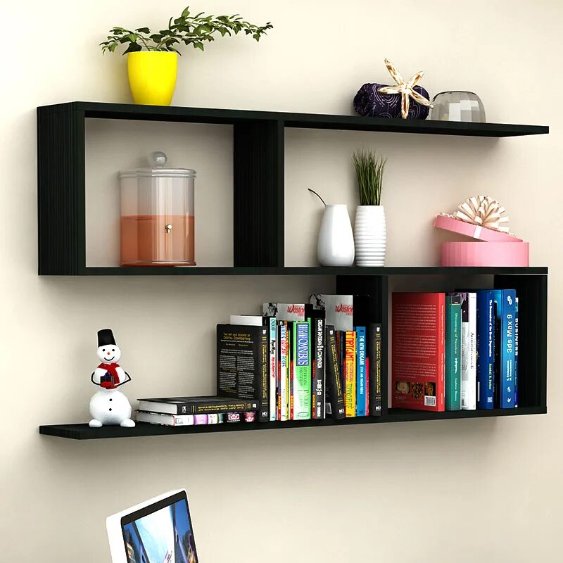 Полки для книг на стену фото Купить полка Shelving стены спальни настенный шкаф, доска перегородки настенные 