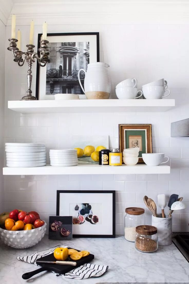 DIY Kitchen Open Shelving Sammy On State Diy kitchen decor, Open kitchen shelves