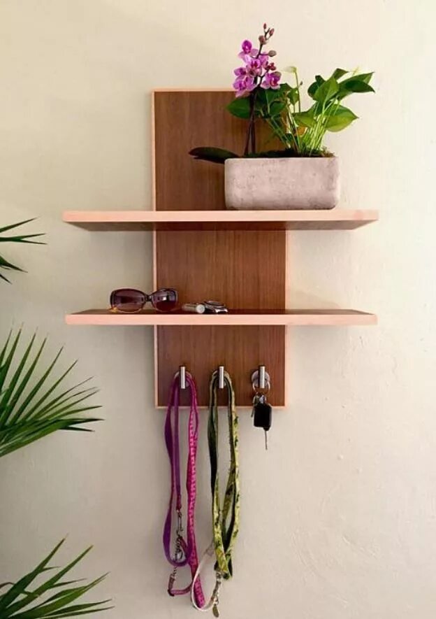 Полки на стену в прихожую фото 30 Catchy Shelves That Will Make Your House Feel Like Home - HomelySmart Decorac