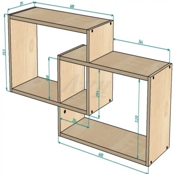 Полки своими руками чертежи фото Pin on трапеция Home decor shelves, Bookshelves diy, Wooden shelf design