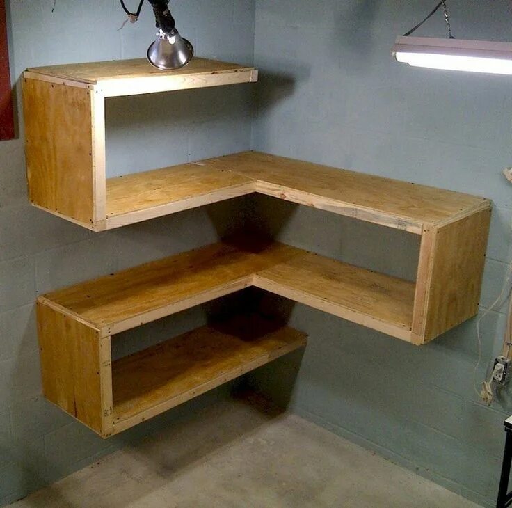 Полки своими руками в домашних условиях 70+ Smart DIY Corner Shelves Ideas to Decorating Your Awkward Corner Estante de 