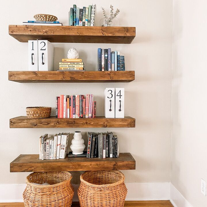 Полки своими руками в домашних условиях 20 Creative Ways to Add Open Shelving to Your Home Floating shelves, Floating sh