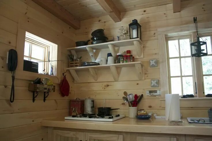 Полки в бытовке планировка фото Vermont 10 x 16 Shed With Loft Shed with loft, Tiny loft, Tiny cabin