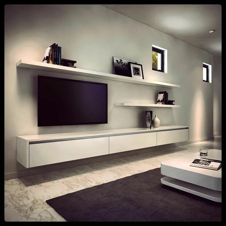 Полки в интерьере гостиной над телевизором Pin on interior Built in tv cabinet, Trendy living rooms, Living room tv wall