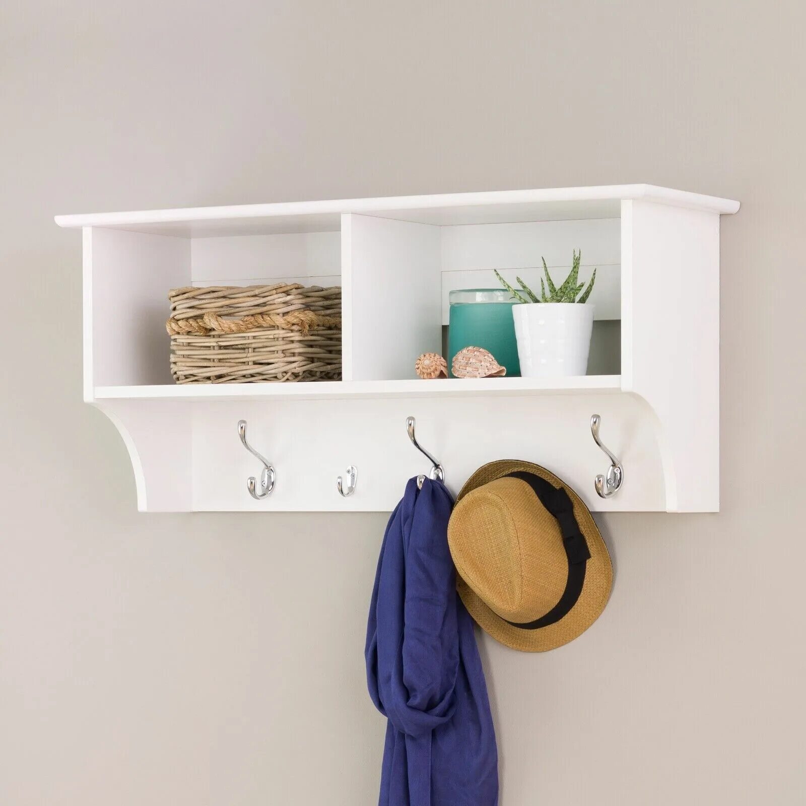 Полки в прихожую настенные в интерьере Купить shelf hanging storage kids organizer bedroom (Кладовые) заказать с достав