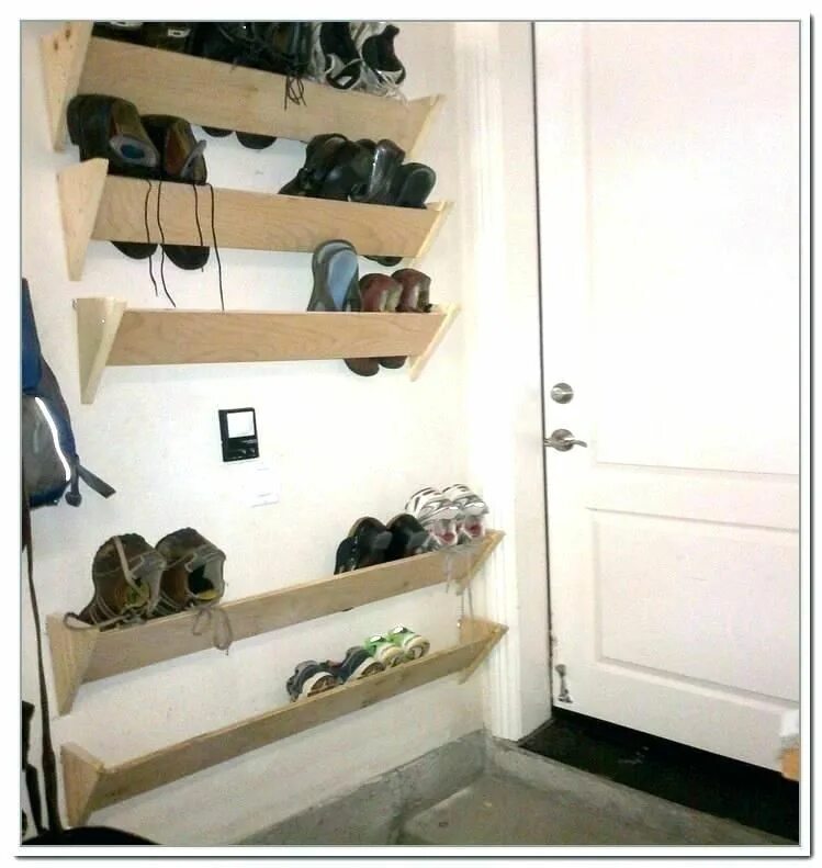 Полки в прихожую своими руками фото wall mounted shoe storage Cheaper Than Retail Price Buy Clothing, Accessories an