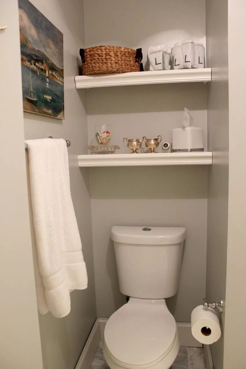 ✔ 87 small bathroom storage ideas and wall storage solutions 76 #bathroommakeove