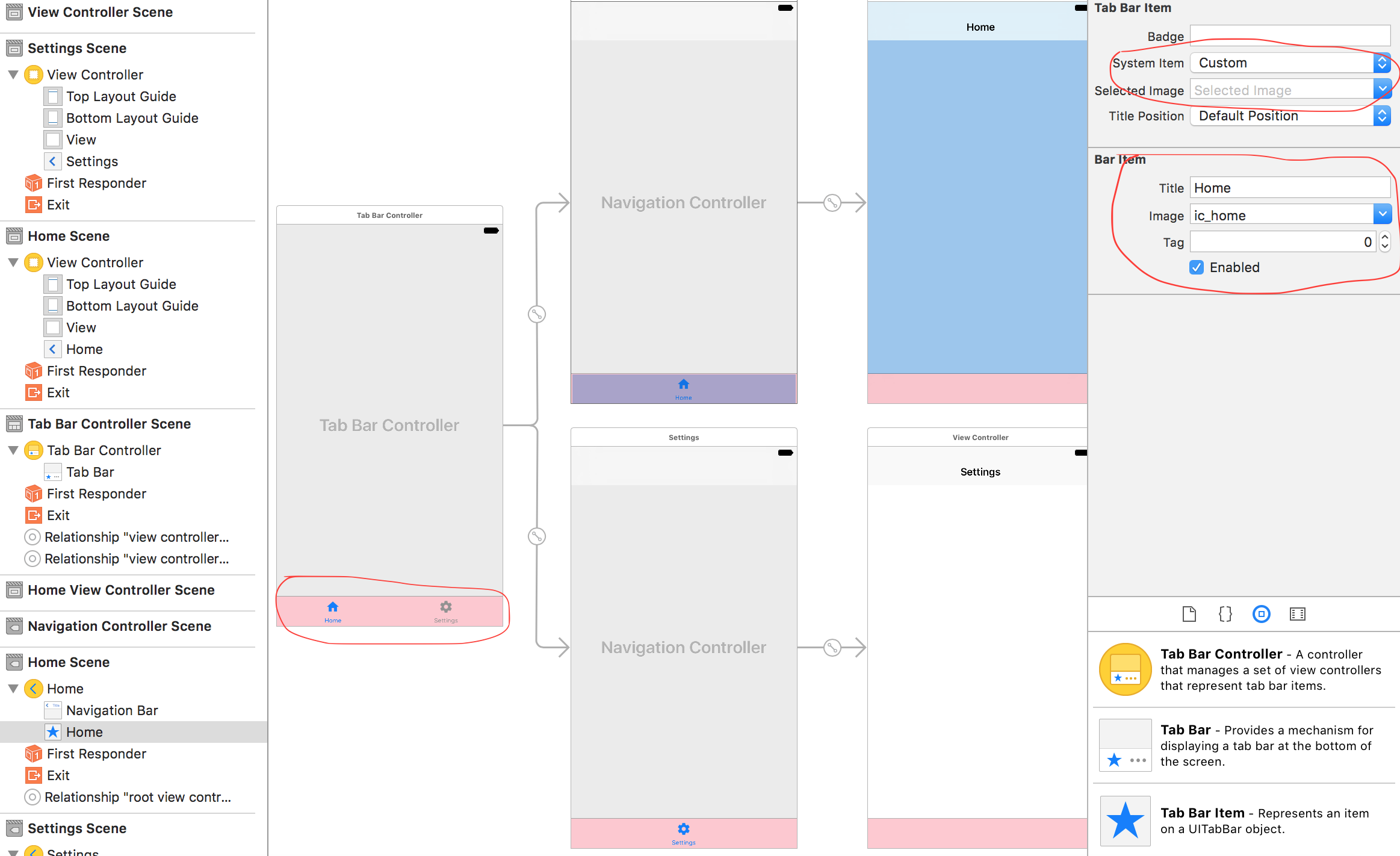 Полная инструкция по фото ios - UITabBar Icons not appearing correctly - Stack Overflow