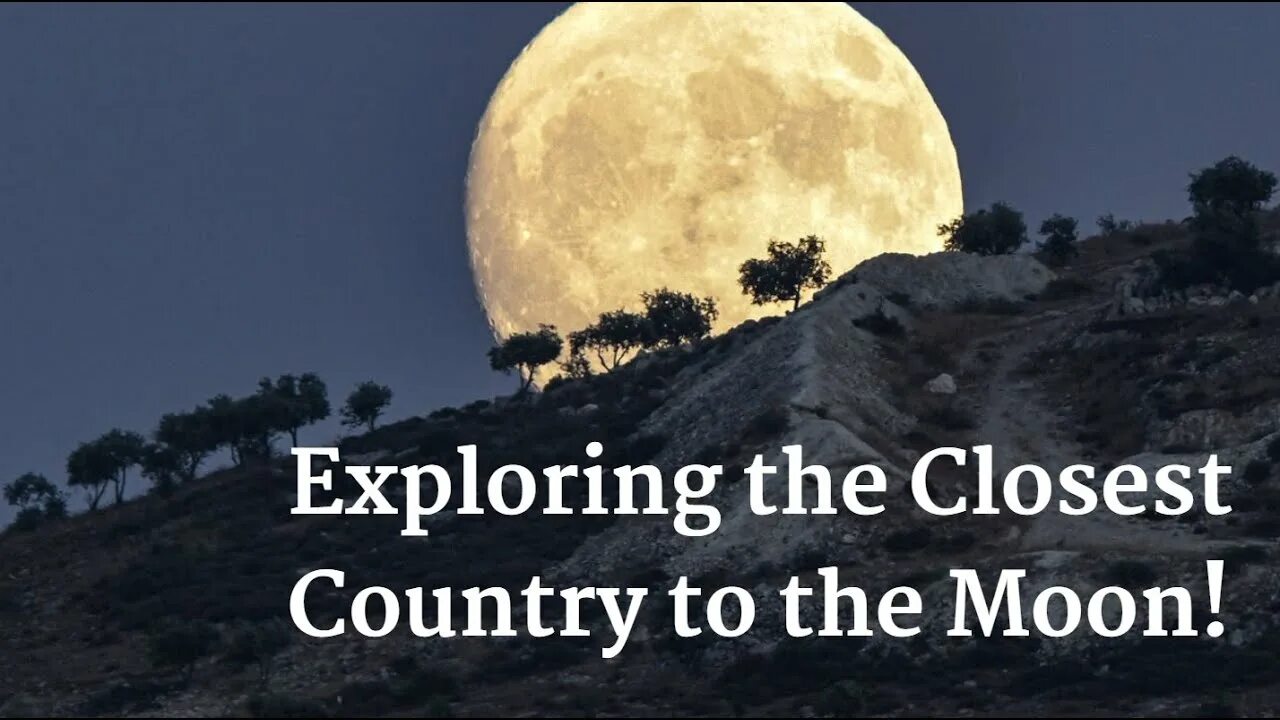 Полная луна фото Closest Country to the Moon! - YouTube