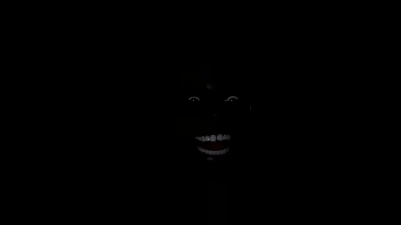 Полное черное фото Laughing face in Dark meme - YouTube