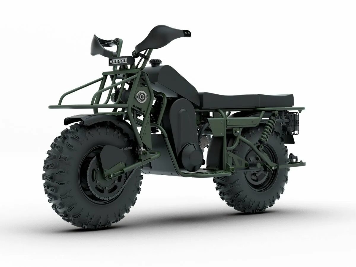 Полноприводный мотоцикл фото Мотоцикл Baltmotors ATV 2x2 полный привод дв.Vanguard 6,5 л.с. купить по выгодно