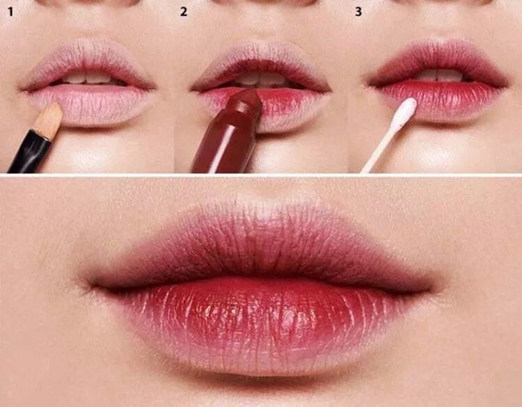 Полные губы макияж encre à lèvres lip tint tendance mode emploi avis conseils #makeup #lips #look #