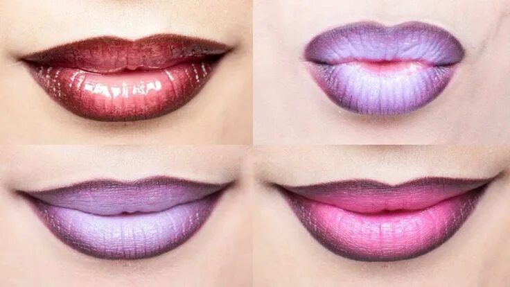 Полные губы макияж These 21 Lipstick Tutorials Will Change Your Morning Makeup Routine! Ombre lips,