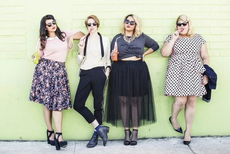 Полные модная одежда фото Blogger Nicolette Mason's Modcloth Line Is For Sizes XS to 4X Fashion, Curvy fas