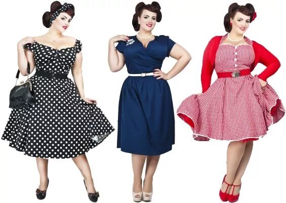 Полные ретро женщины фото Plus Size Picks - Repro Vintage Glamour by Collectif Plus size vintage clothing,